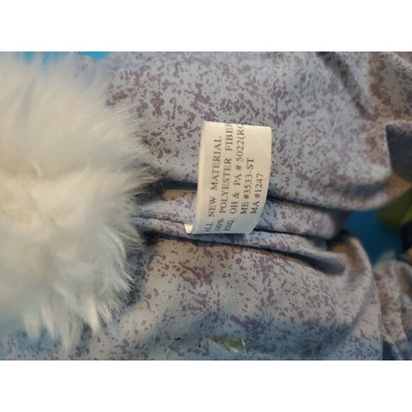 Vintage GOFFA 15" Sitting Bunny Rabbit & Honey Bee Embroidered Plush Stuffed - Picture 14 of 16